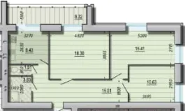 ЖК Craft House — 81.4 м²