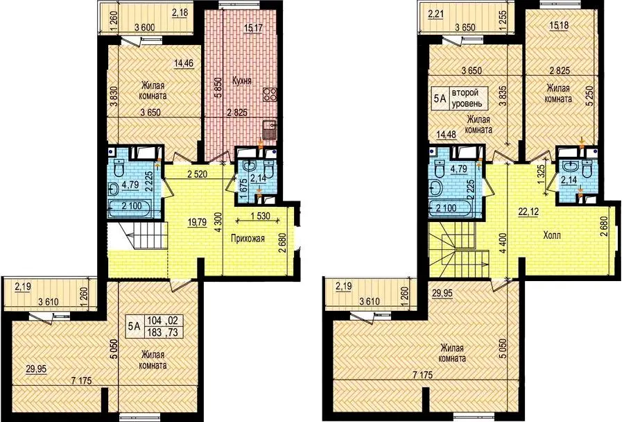 ЖК Пролісок — 183.7 м²