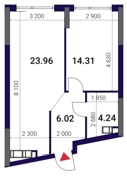 ЖК Great — 48.5 м²