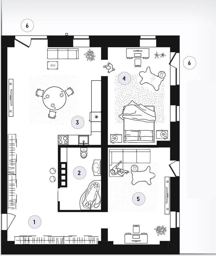 ЖК Club House GREY — 110.6 м²