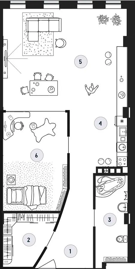 ЖК Club House GREY — 101.3 м²