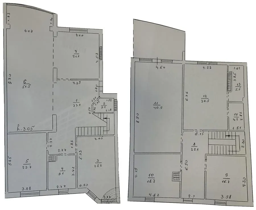 вул. Полковника Гегечкорі, 1в — 312 м²