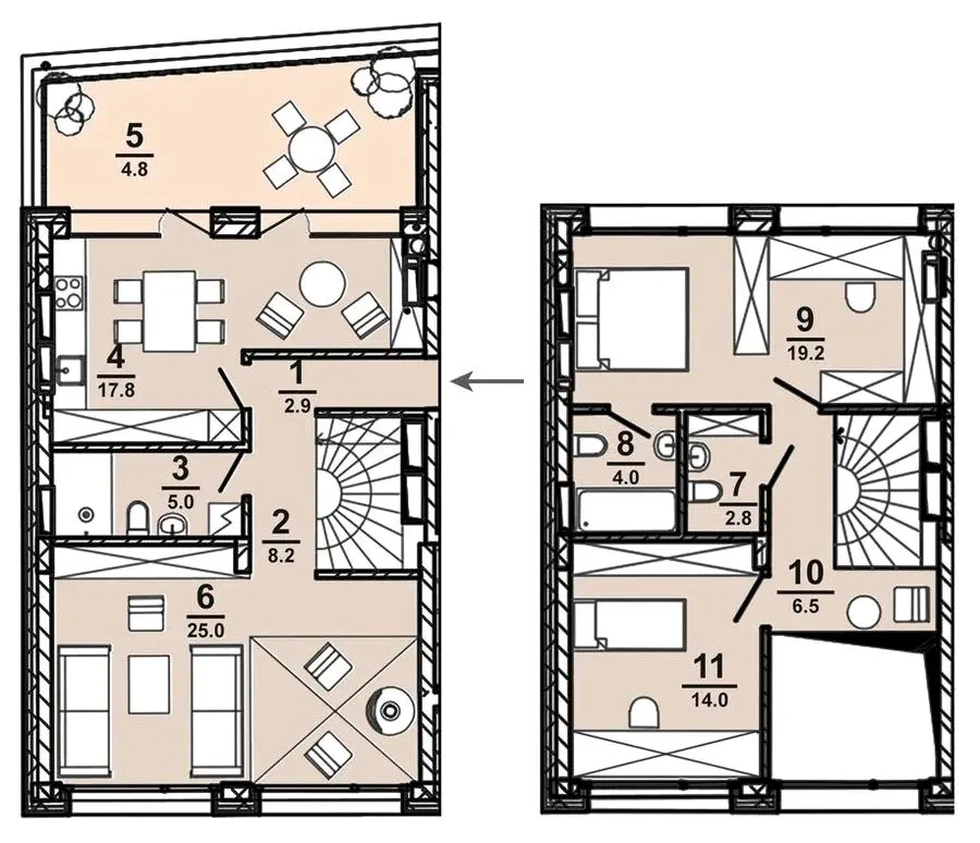 ЖК AMSTERDAM — 110.2 м²