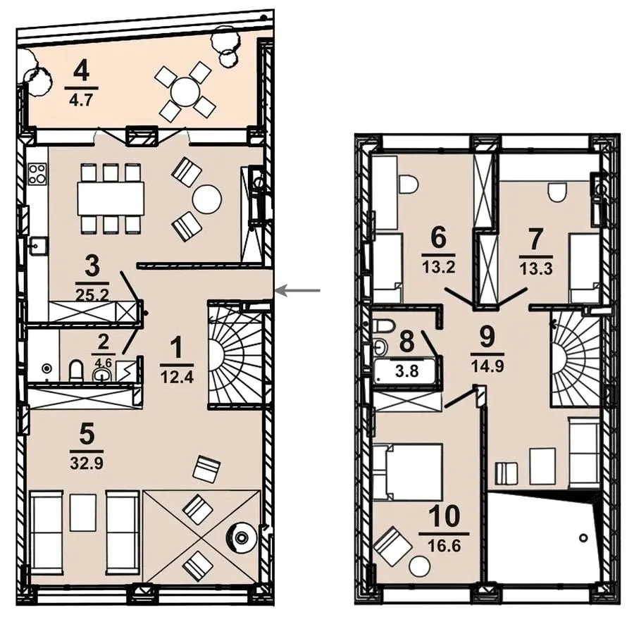 ЖК AMSTERDAM — 141.7 м²