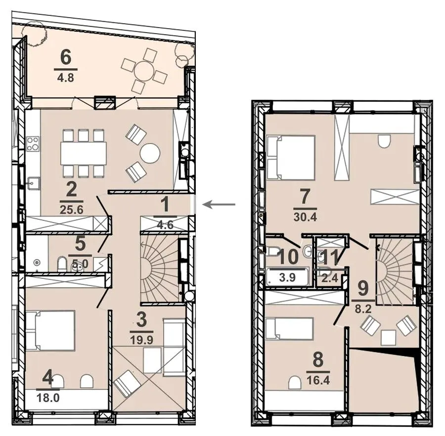ЖК AMSTERDAM — 139.2 м²