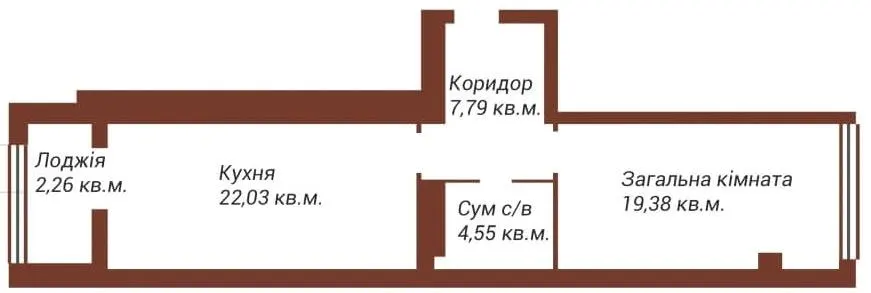 ЖК Art House — 56 м²