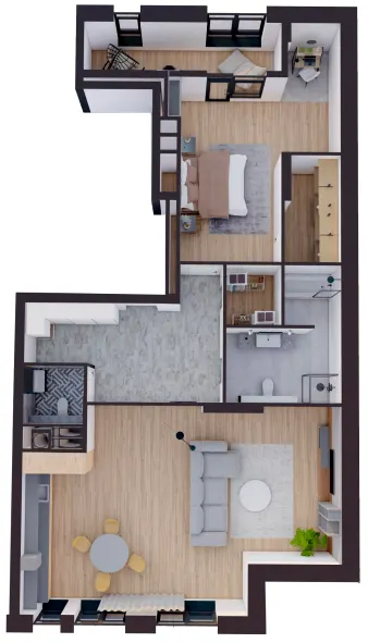 ЖК Замкова Брама — 116 м²
