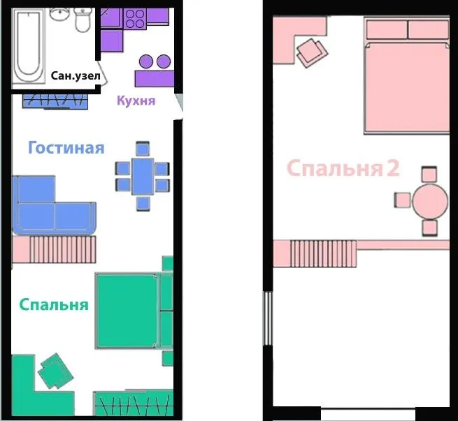 ЖК Воробйовi гори на полях-3 — 30 м²