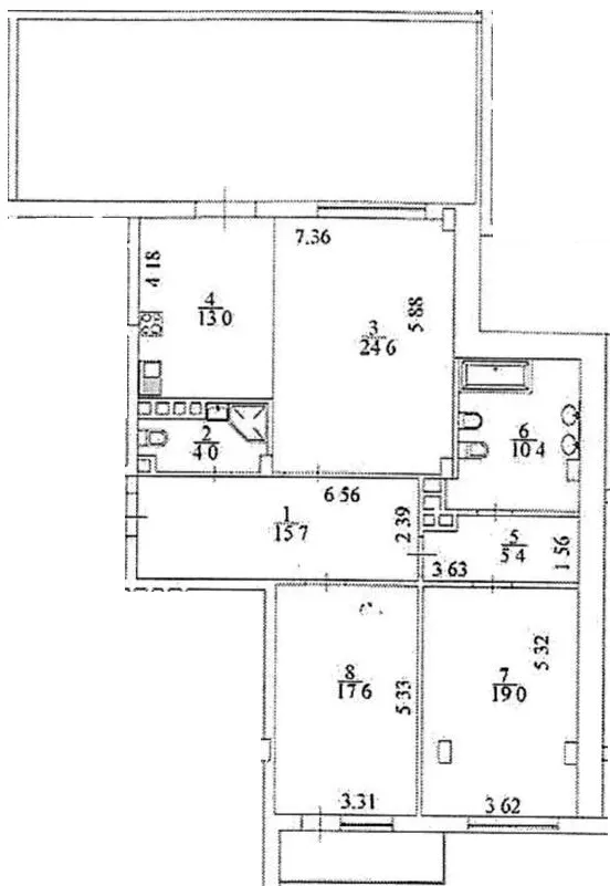 Клубний будинок InCo Home на Подолі — 130.5 м²