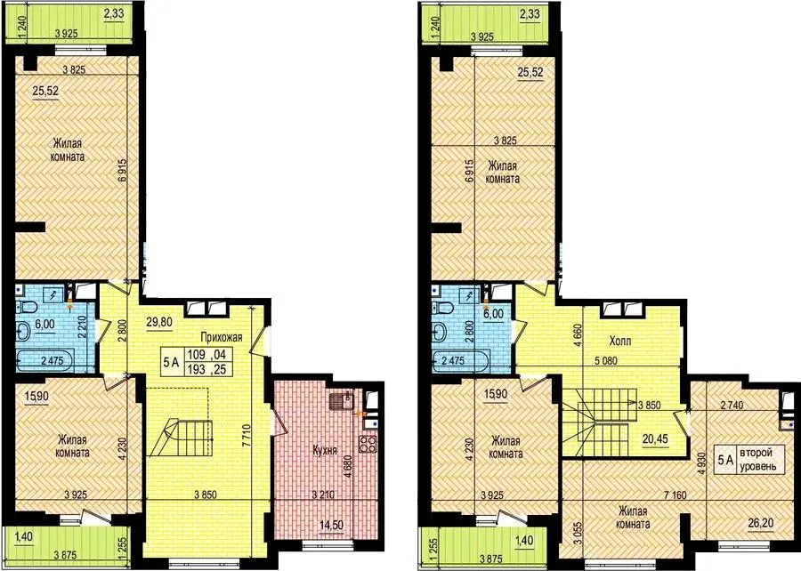 ЖК Пролісок — 193.3 м²