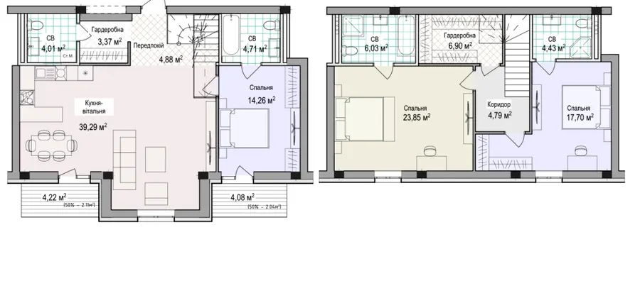 ЖК Notting Hill — 138.9 м²