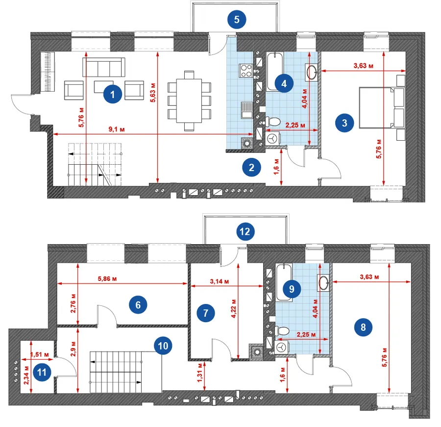 ЖК Central Park — 181.5 м²