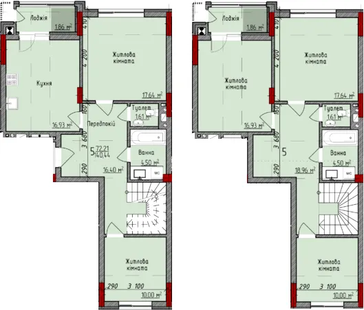 ЖК Deluxe House — 140.4 м²