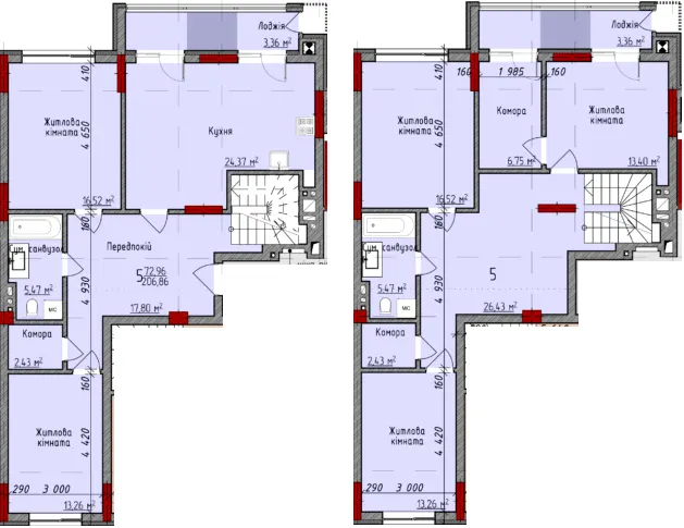 ЖК Deluxe House — 206.9 м²
