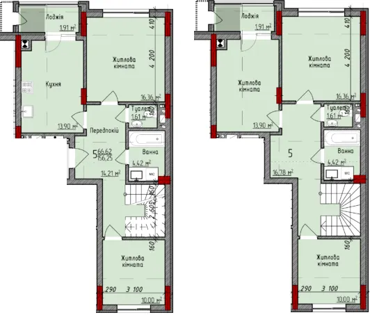 ЖК Deluxe House — 156.3 м²