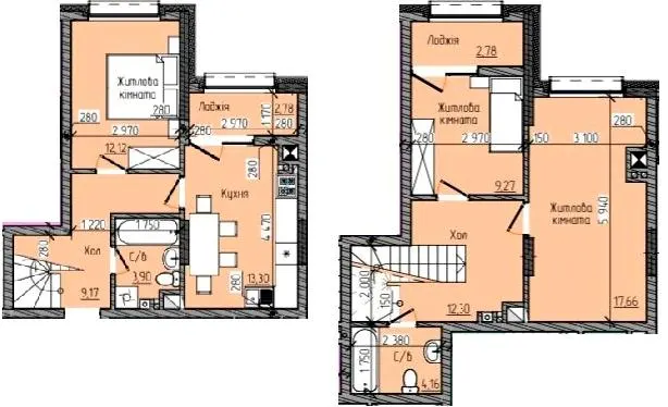 ЖК Modern Home — 87.4 м²
