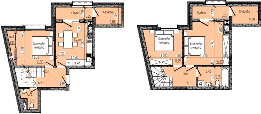ЖК Modern Home — 93.3 м²
