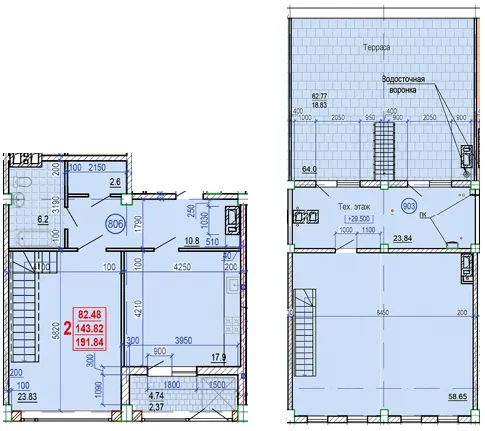 Клубний будинок Leonardo town — 191.8 м²