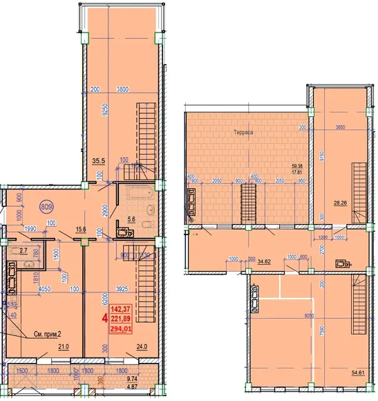 Клубний будинок Leonardo town — 294 м²