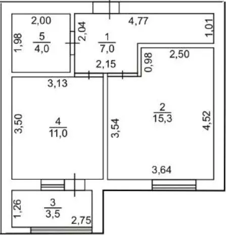 вул. Бєляєва, 70 — 40.8 м²