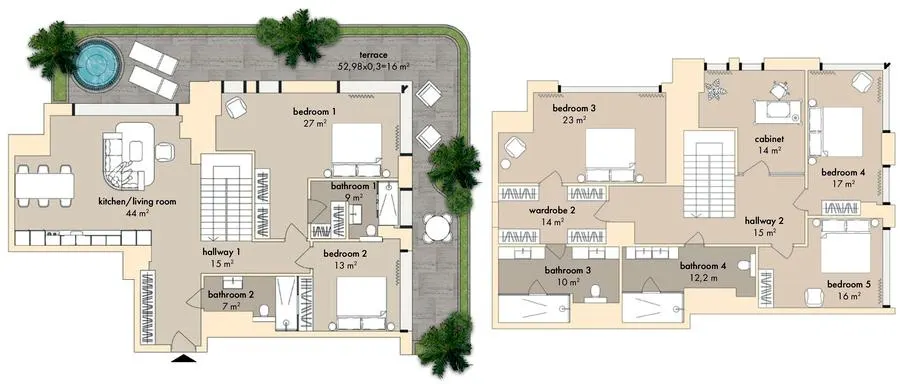 ЖК The Resort — 252.2 м²
