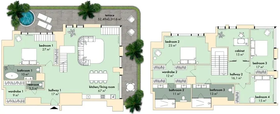 ЖК The Resort — 271.6 м²