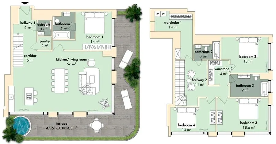 ЖК The Resort — 202.9 м²
