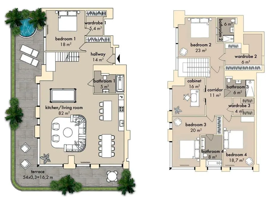 ЖК The Resort — 259.3 м²