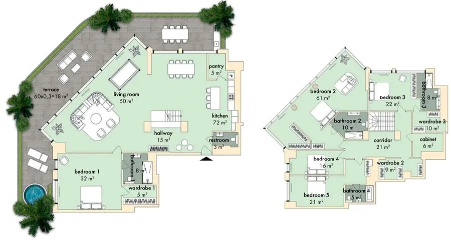 ЖК The Resort — 403.7 м²