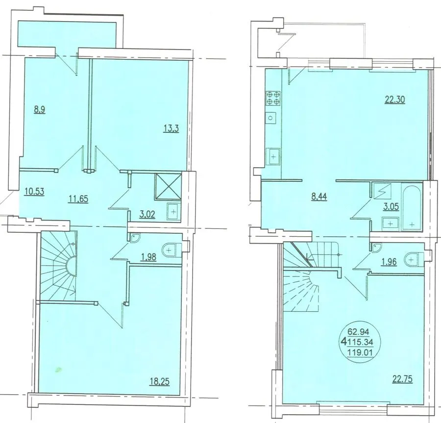 вул. Самбірська, 128/1 — 115 м²
