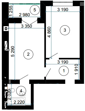 ЖК Сырецкий парк — 47.8 м²