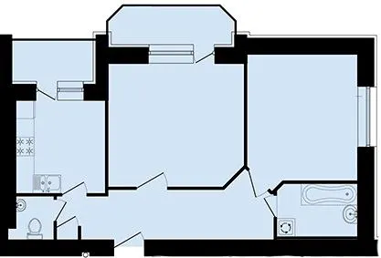 вул. Микулинецька, 101а — 61.2 м²
