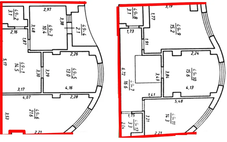 вул. Яцкова, 20б — 132.8 м²