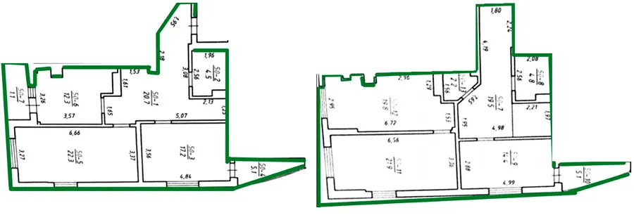 вул. Яцкова, 20б — 165.8 м²