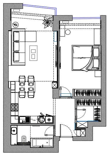 ЖК Aston Hall — 73.5 м²