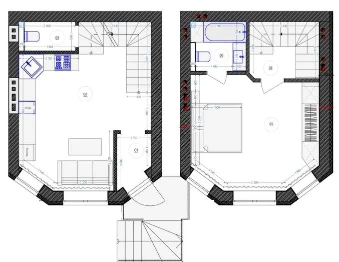 ЖК Трояндовий — 57.7 м²
