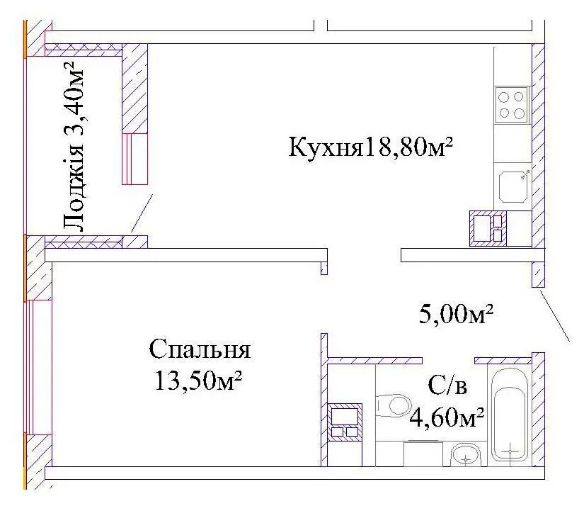 ЖК Альтаир-3 — 43.9 м²