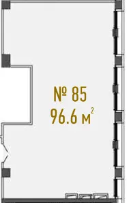 ЖК Cascade Plaza — 96.6 м²