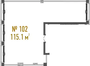 ЖК Cascade Plaza — 115.1 м²
