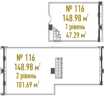 ЖК Cascade Plaza — 149 м²