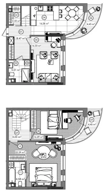 ЖК Creator City — 97.9 м²