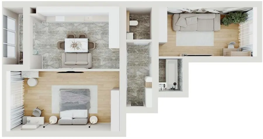 ЖК Living Park «Нова Будова-2» — 62 м²