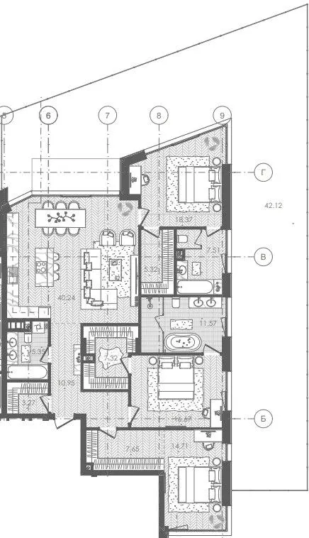 ЖК Park Lake City — 191 м²