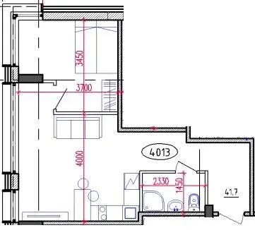 ЖК Premier Tower — 41.7 м²