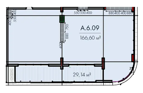 ЖК Avenue 25 — 167.5 м²