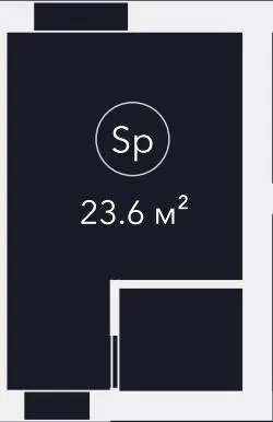 Апарт-готель OTAMAN — 23.6 м²