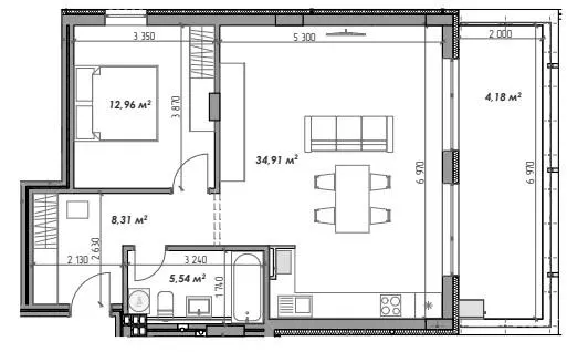 ЖК Index Yard — 65.9 м²