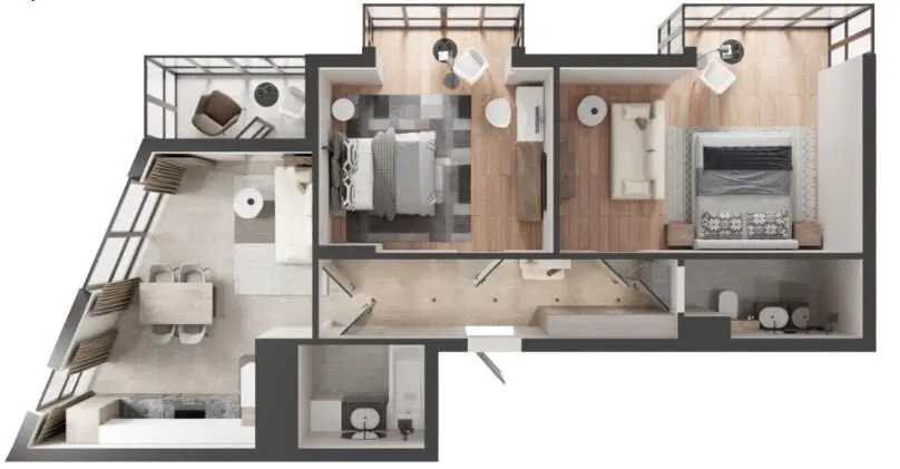 ЖК Вишневий Сад — 71.4 м²