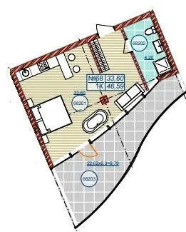 Апарт-комплекс PHOENIX MEDICAL RESORT — 46.6 м²