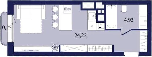 ЖК РЕМ — 29.4 м²